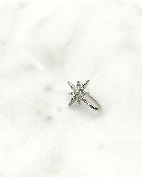 Fake Nostril Piercing Nose Ring Star