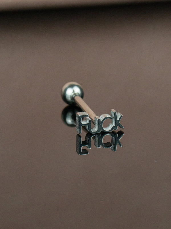 Piercing Kolczyk do Języka FUCK