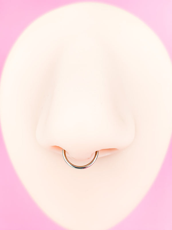 Fake Septum Piercing Nasenring